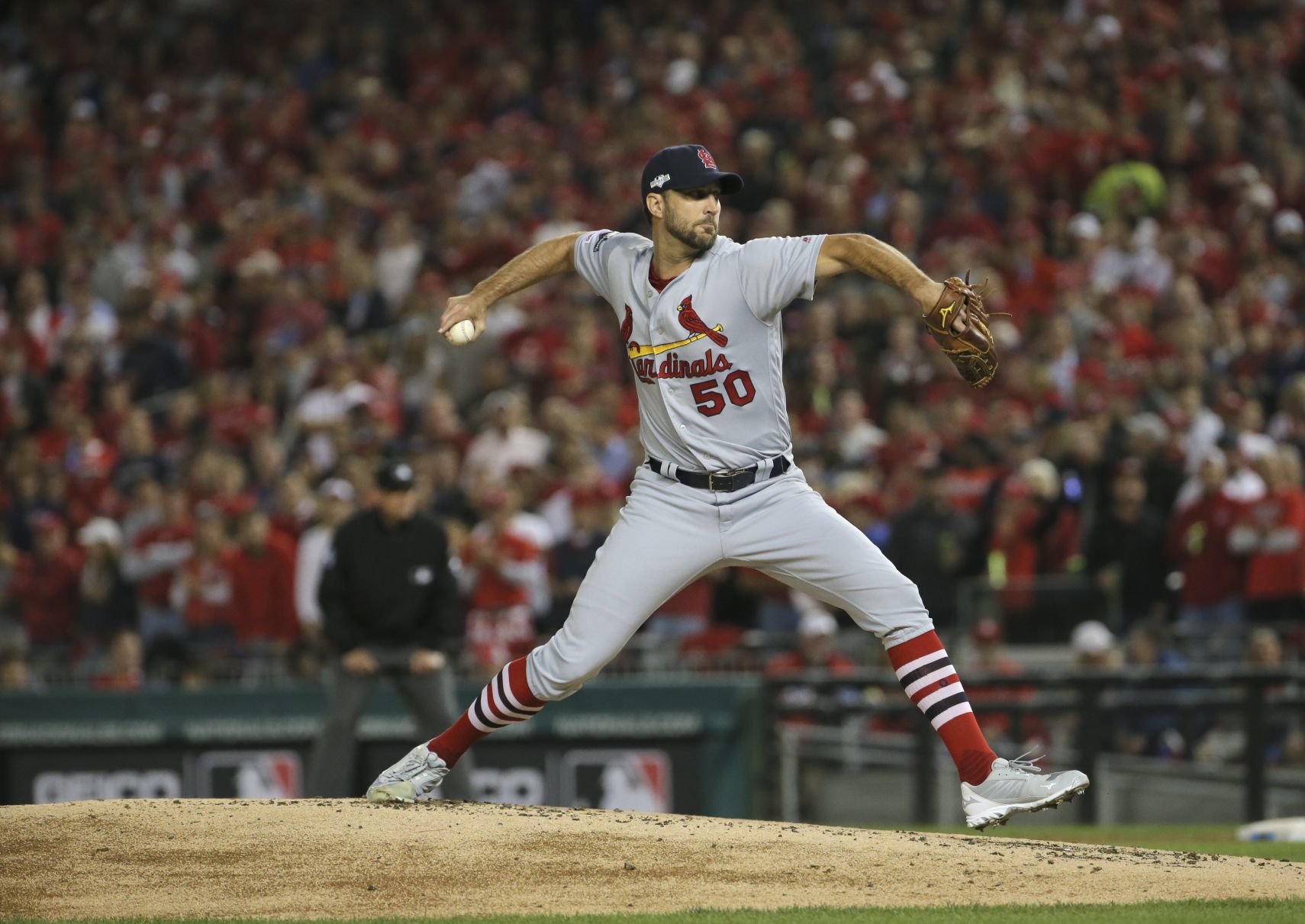NLCS Game 4 of Cardinals and Nationals